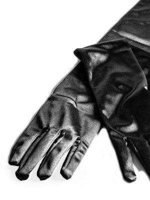 Ann Summers Elbow Length Satin Gloves